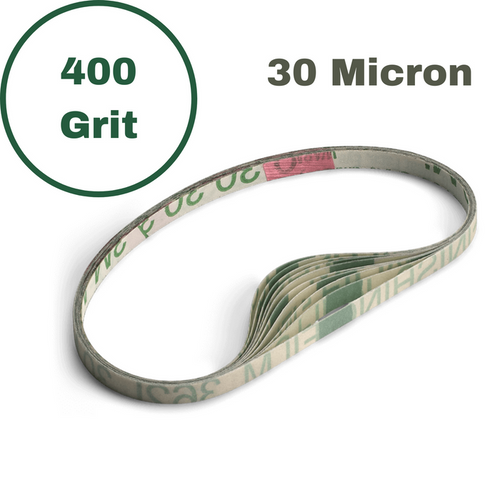 1/4" Microfinishing Film 30 Micron - 400 Grit - 10 Pack