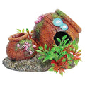 AquaSpectra Rustic Pots with Plants
