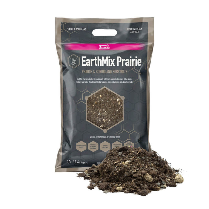 Arcadia EarthMix Bioactive Substrate (Tropical, Arid & Prairie) – Reptile Soil