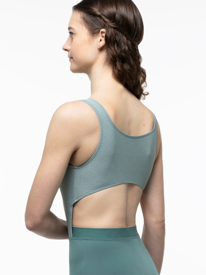 Aspen Pinch Front Tank Leotard