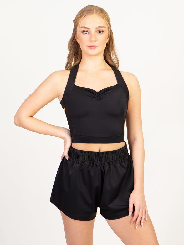 Balletcore Thick Strap Cropped Top
