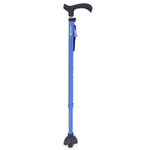 Bastone in alluminio regolabile BRIO RP162 - Manico Derby
