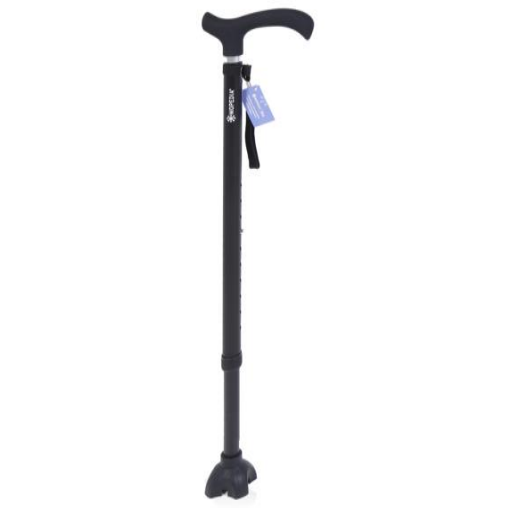 Bastone in alluminio regolabile BRIO RP162 - Manico Derby
