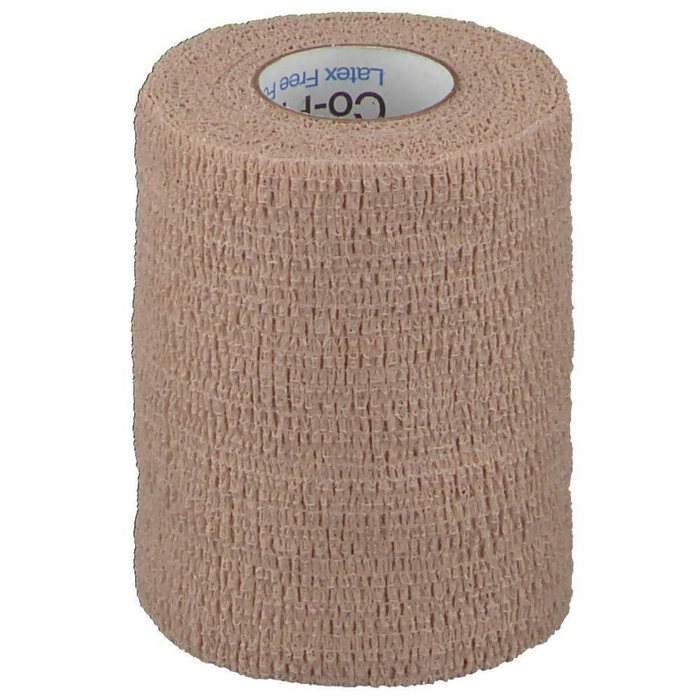 Benda elastica coesiva CO-PLUS LF 7,5 cm x 4,5 metri - color Pelle