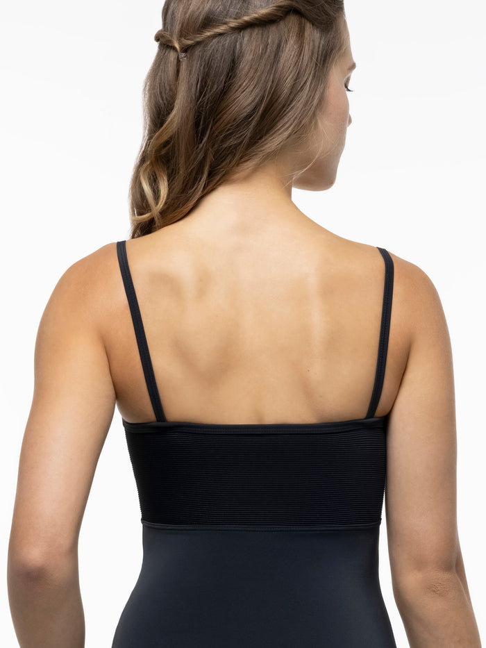 Bondi Beach Zip Front Camisole Leotard