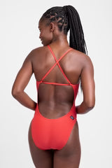 BRANDON 2 ONESIE - CANDY APPLE