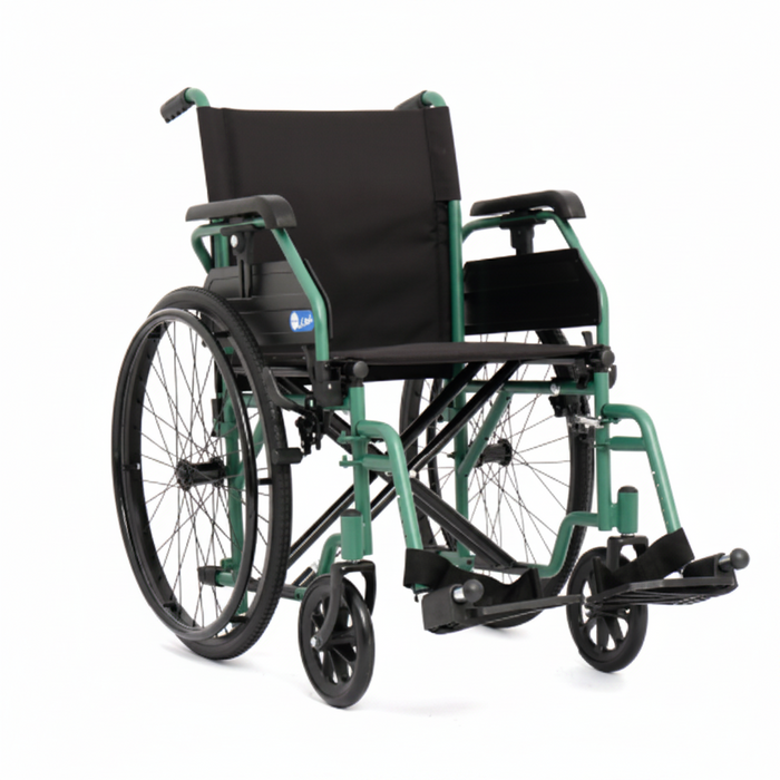 Carrozzina pieghevole ad Autospinta MORETTI One NEXT Verde - CP110V