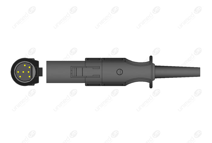 Cavo SpO2 per Ohmeda/sensori OxyTip, 220cm U708-102
