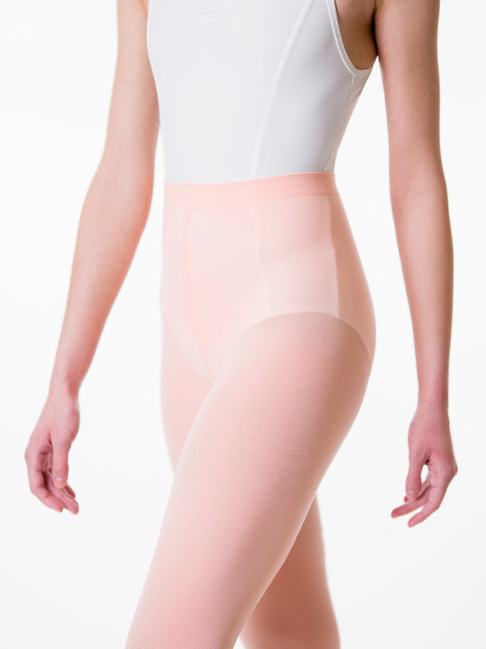 Child Convertible Mesh Dance Tight with Backseam