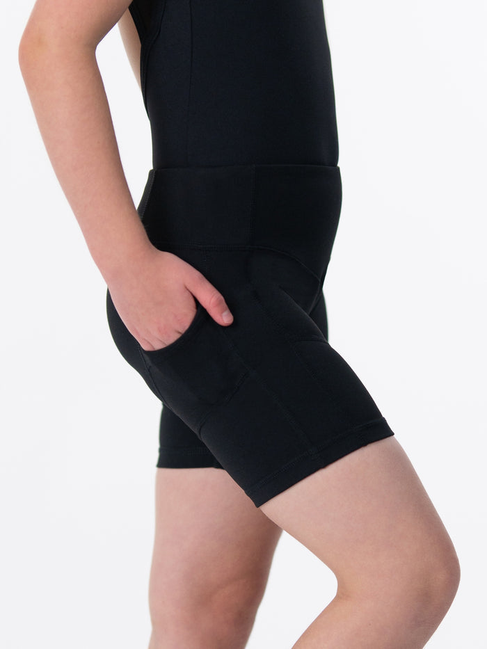 Child Size Bike Short with Pockets