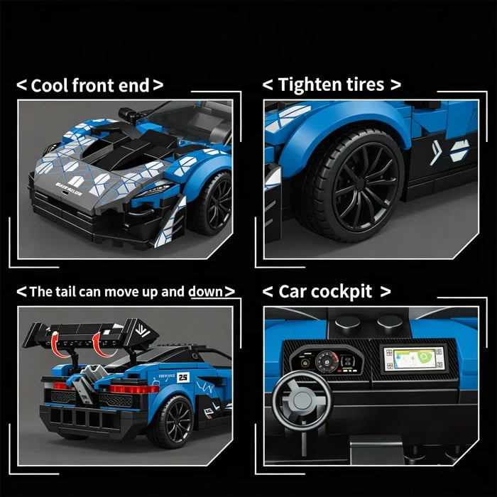 City Supercar EVO Building Block Set