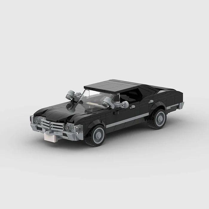 Classic Racing Car Building Block Set