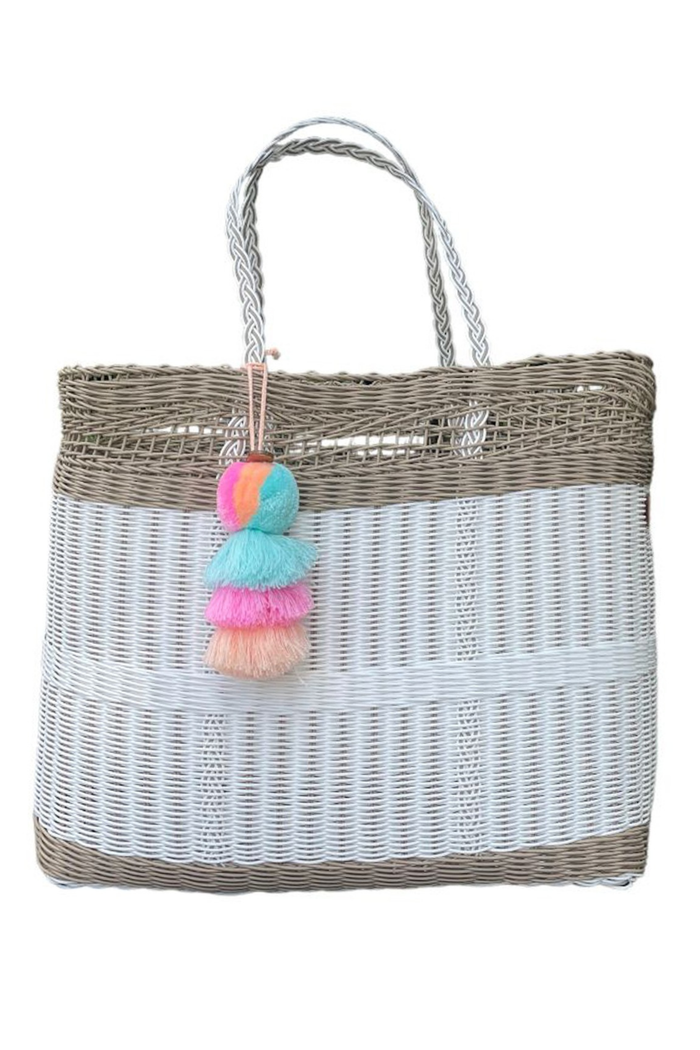 Coastal Net Citron Tote