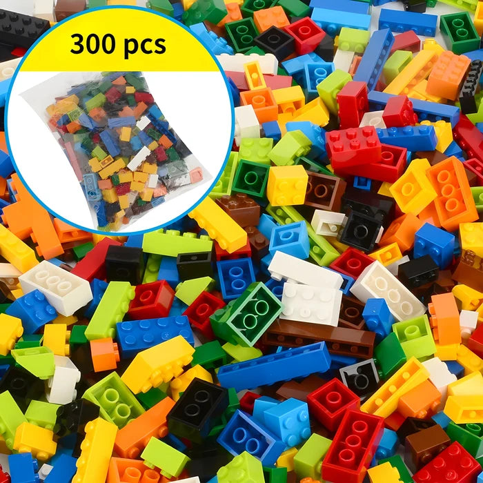 Compatible Creative building Brick Set- 300/500/1000 Pieces