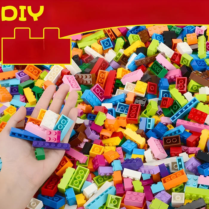 Compatible Creative building Brick Set- 300/500/1000 Pieces