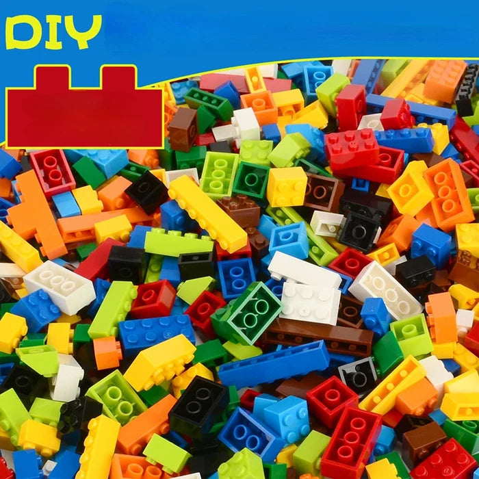 Compatible Creative building Brick Set- 300/500/1000 Pieces