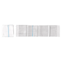 Compresse di garza cotone piegata cm 10 x 10 a 16 strati - filo di bario (conf. 100 pz.)