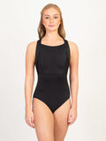 Contour Thick Strap Jewel Neck Child Size Leotard