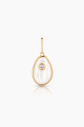 Cowrie Mother of Pearl Charm