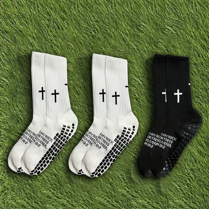 Cross Athletic Grip Socks