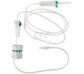 Deflussore a 1 via con raccordo Luer Lock e regolatore - Tubo 150 cm (conf. 20 pz.)