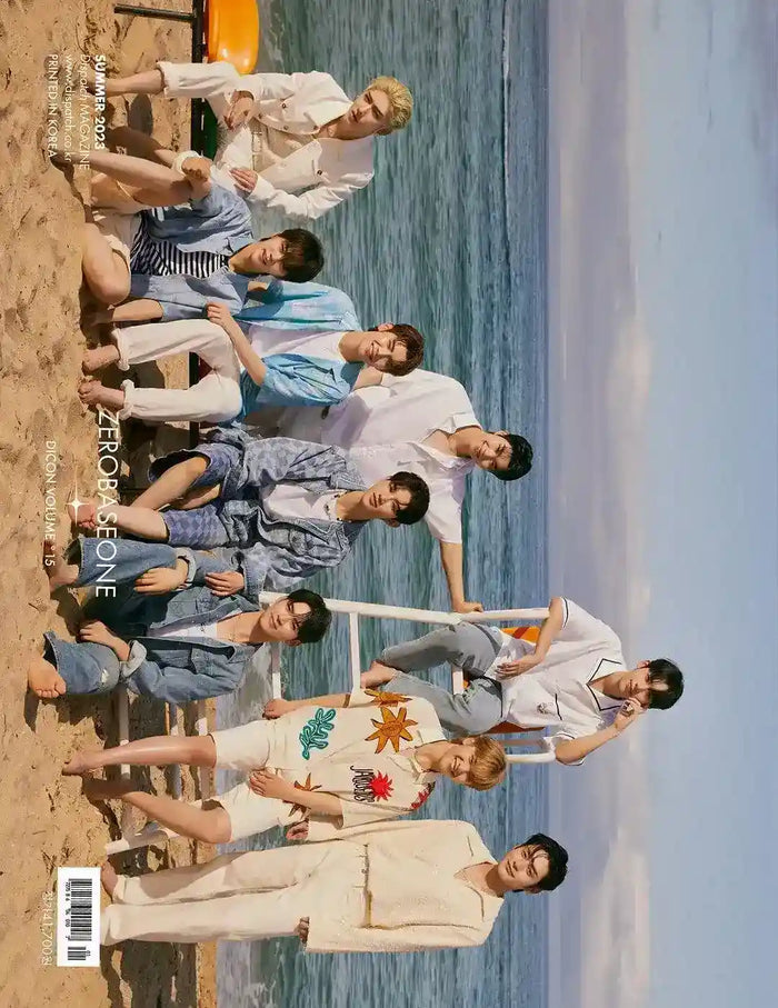 Dicon Volume N°15 Zerobaseone : The Beach Boyzb1 Magzine - Oppa Store