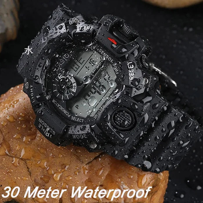 Digital Sports Watch with Alarm & Backlight