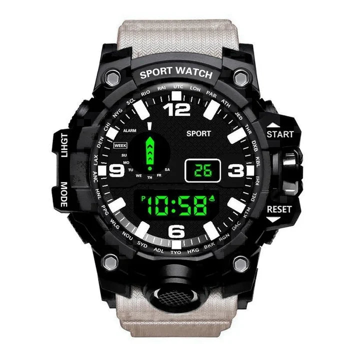Digital Sports Watch with Alarm & Backlight