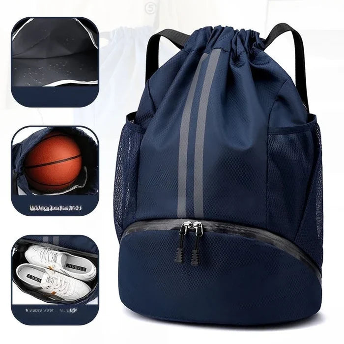 Drawstring Sports Bag- Wet/Dry Storage