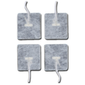 Elettrodo pregellato FIAB PG470W con cavetto - 45 x 35 mm (4 pz.)