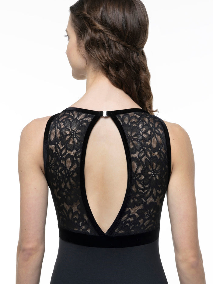 Enchanted Forest Empire Jewel Neck Leotard