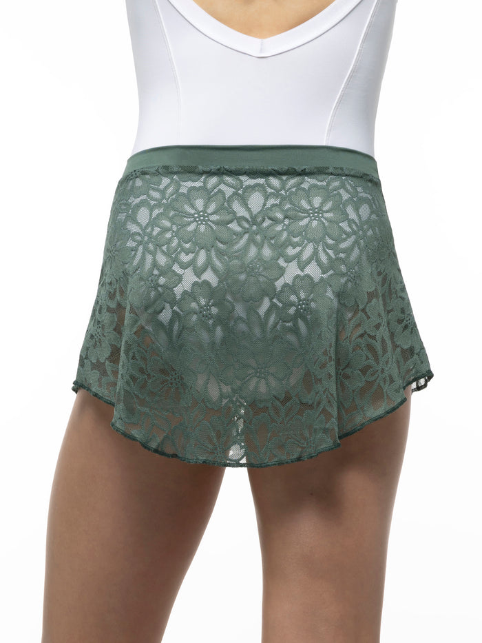 Enchanted Forest Pull-on High Low Child Size Lace Skirt