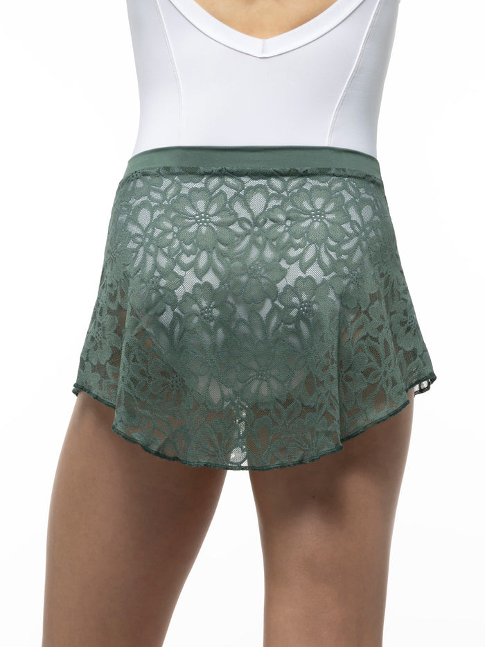 Enchanted Forest Pull-on High Low Lace Skirt