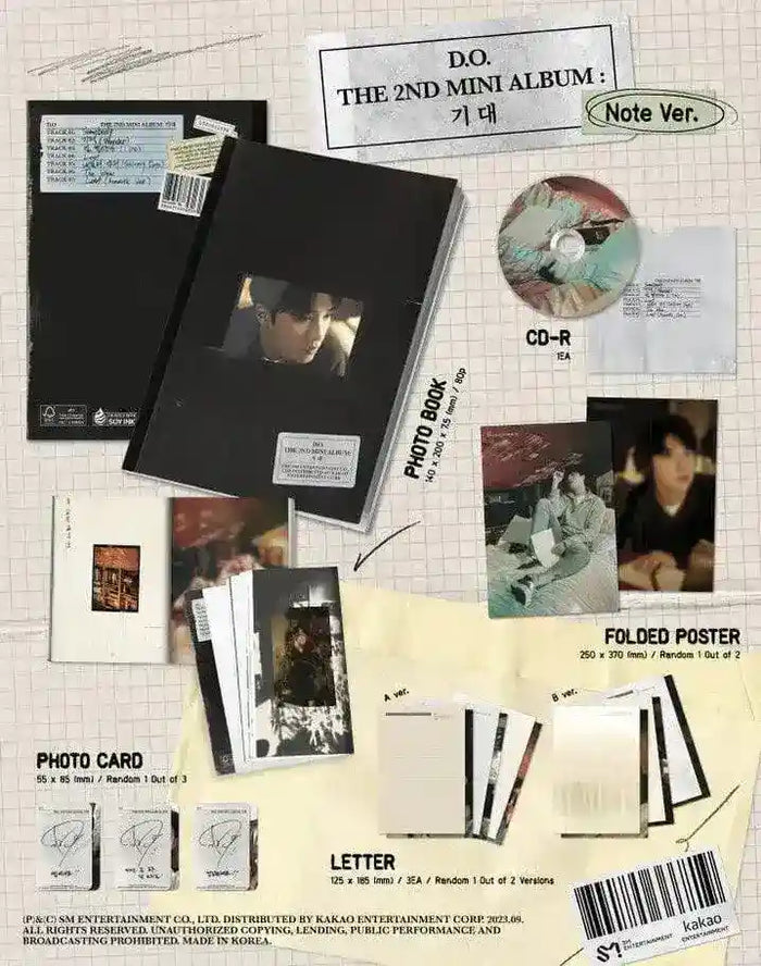 Exo D.O - Anticipation 2nd Mini Album - Oppa Store