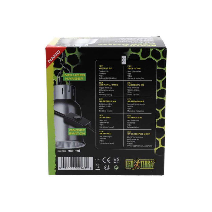Exo Terra Deep Dome Nano Fixture