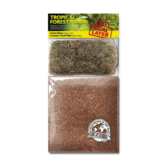 Exo Terra Dual Moss & Coco Husk Substrate