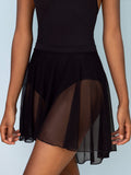 Fashion Doll Midi Length Mesh Child Size Skirt