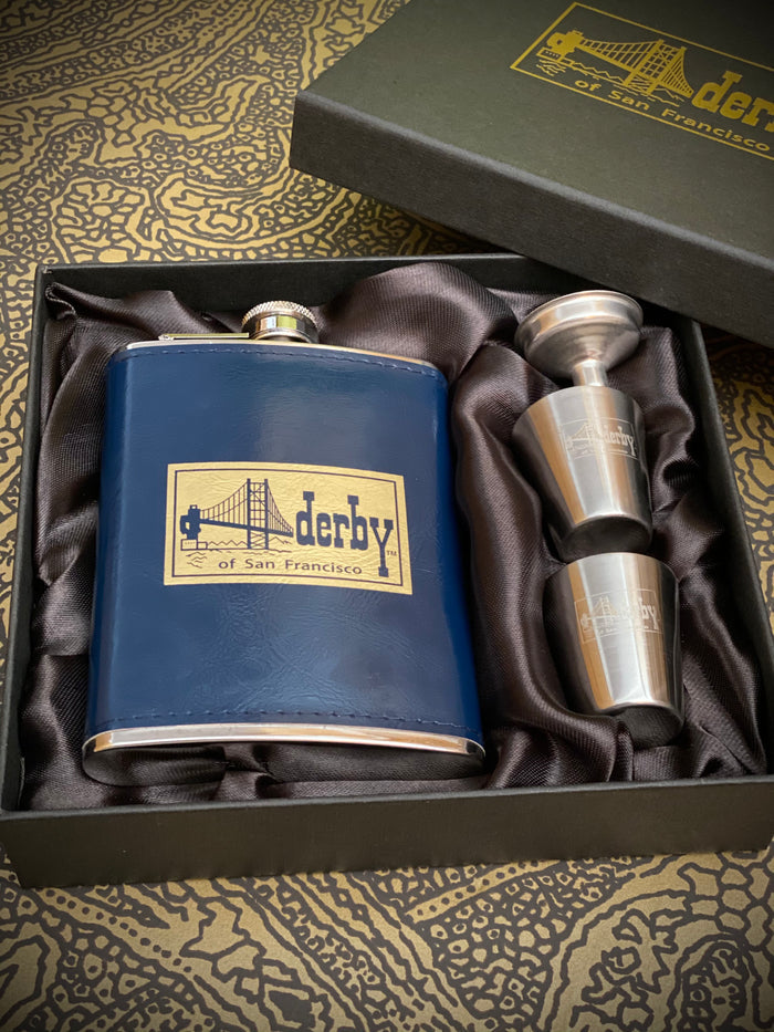 Navy Flask Box Set
