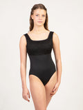 Flower Power Square Neck Tank Leotard