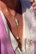 Fortuna Amazonite Charm
