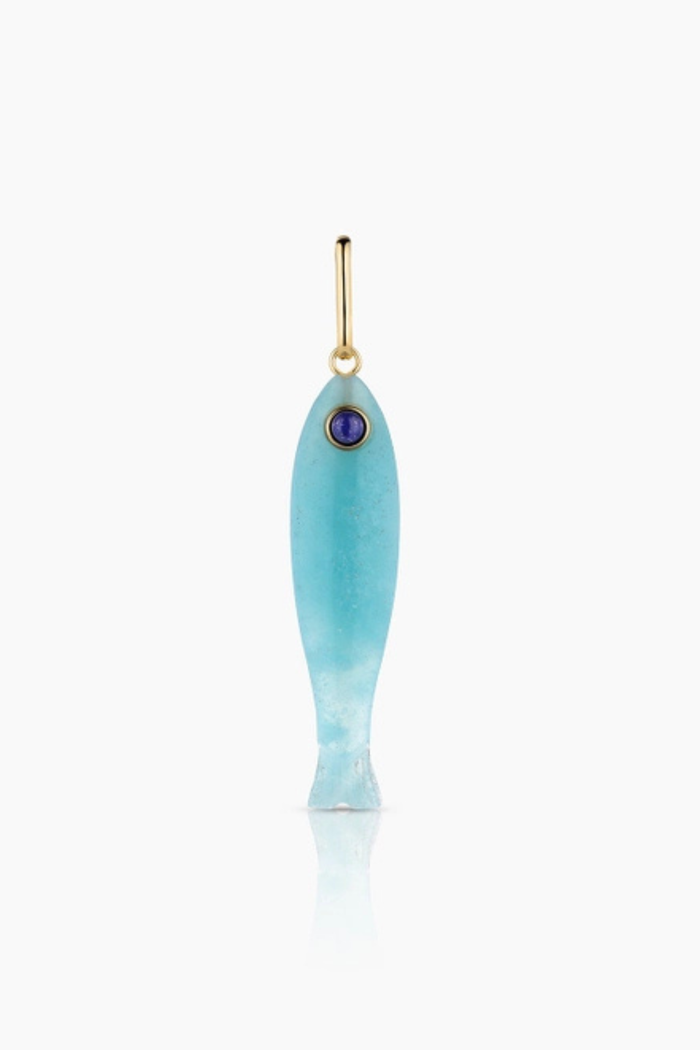 Fortuna Amazonite Charm