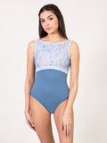Garden Party Bateau Neck Child Size Leotard