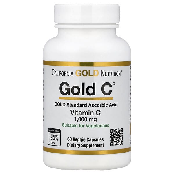 Gold C, USP Grade Vitamin C, 1,000 mg