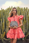 Grenada Bag Raffia Clutch