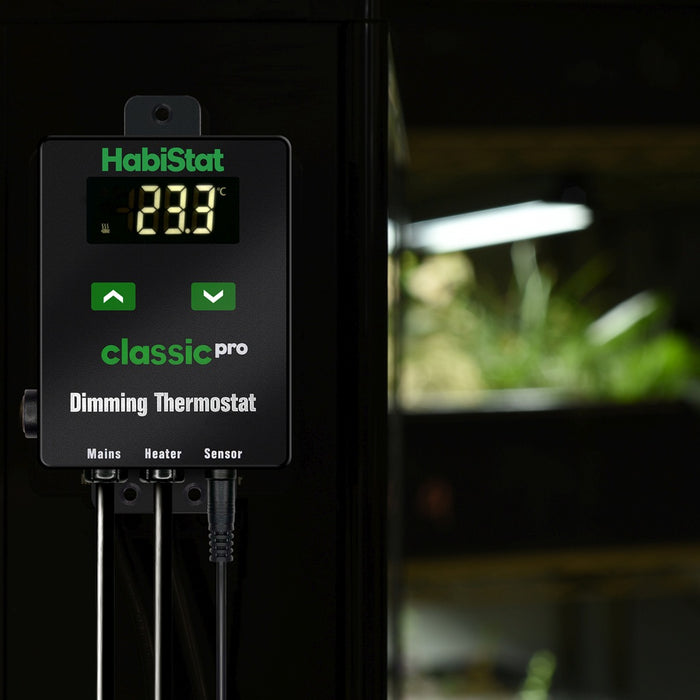 HabiStat Classic Pro Dimming Thermostat, Black, 450 Watt