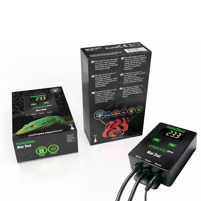 HabiStat Classic Pro Mat Stat, Black, 450 Watt