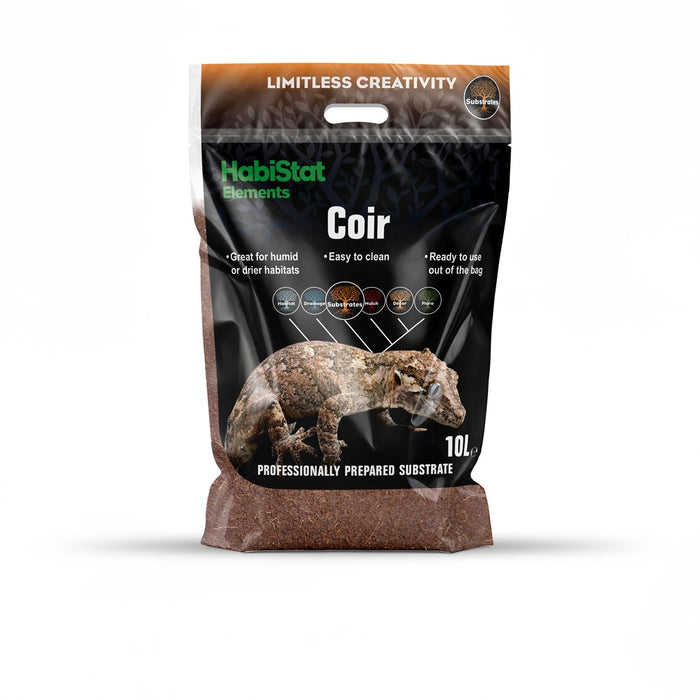 HabiStat Coir Reptile Substrate (Natural Coconut Fibre)