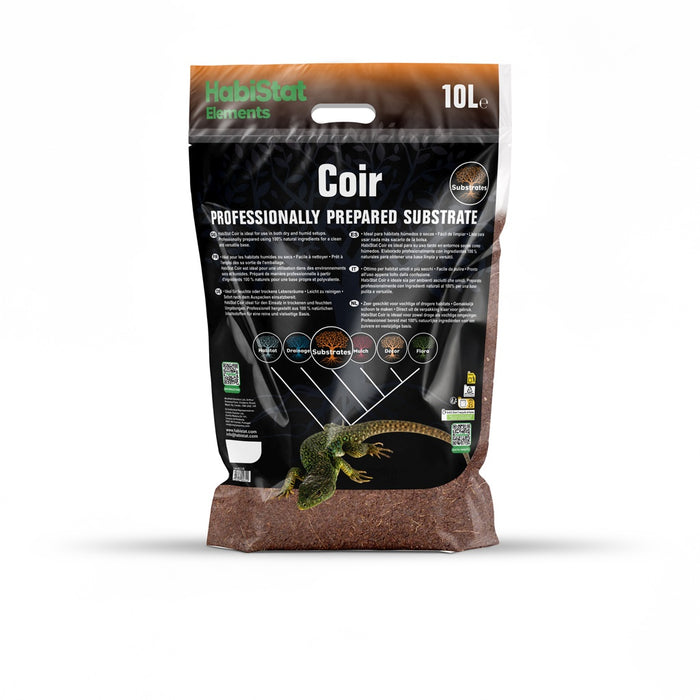 HabiStat Coir Reptile Substrate (Natural Coconut Fibre)