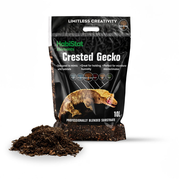 HabiStat Crested Gecko Substrate (Tropical Bioactive Blend)