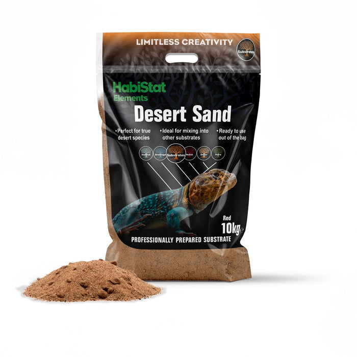 HabiStat Desert Sand Reptile Substrate (Red & Yellow)